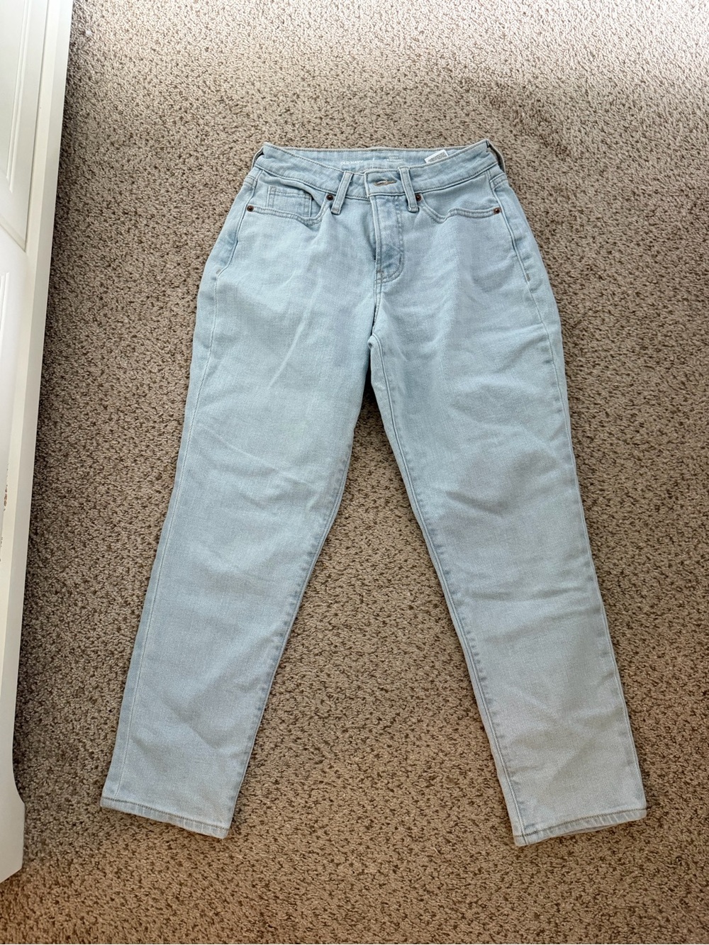 Old Navy Light Blue High-Rise Jeans